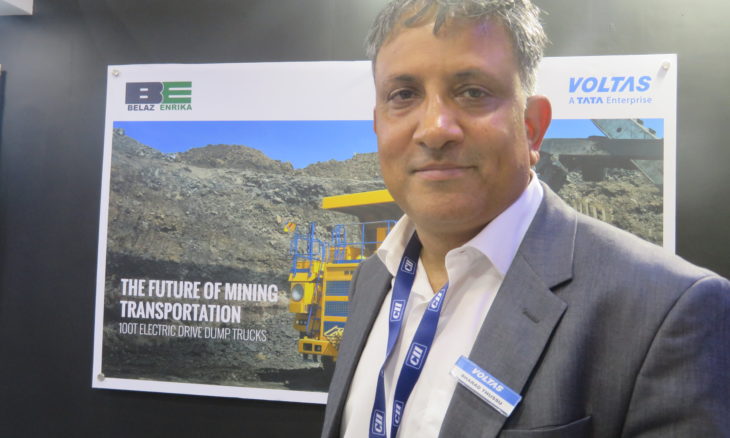 Sharad Thussu, Vice President, Mining & Construction Equipment Division, Voltas Ltd