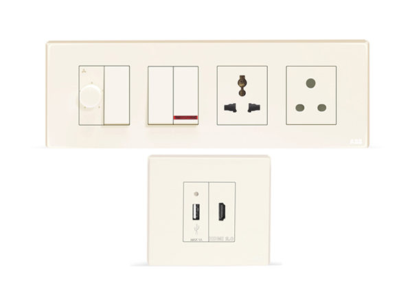 ABB anti-bacterial switches and sockets
