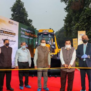 JCB India launches industry’s first dual-fuel CNG Backhoe Loader