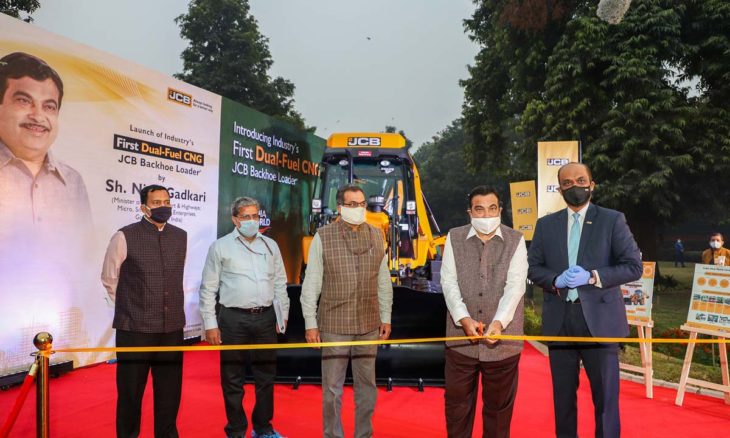JCB India launches industry’s first dual-fuel CNG Backhoe Loader