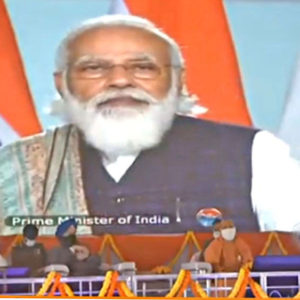 PM Modi inaugurates Phase-1 work of Agra Metro project