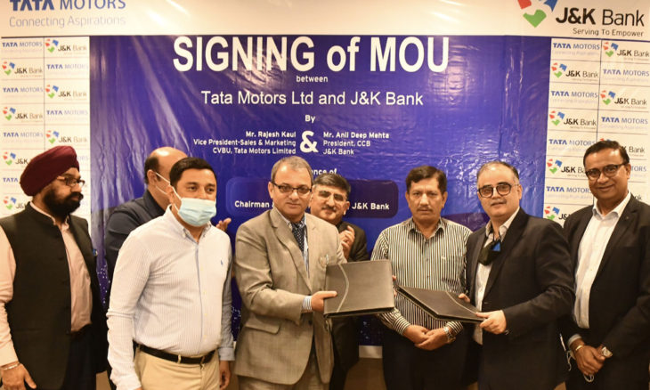 Tata Motors partners with J&K Bank to bring financing options for its customers