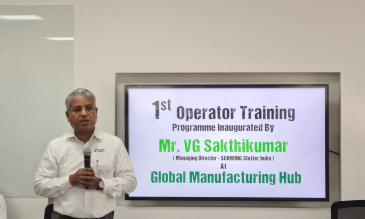 Schwing Stetter India starts its first Operator Skill Training Program