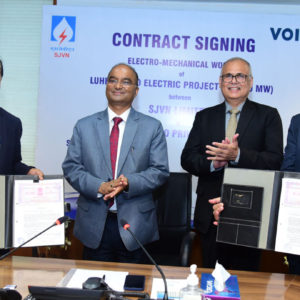 SJVN signs deal for works of 210 MW Luhri-1 HEP