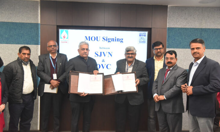 SJVN and DVC ink MoU for floating solar energy projects