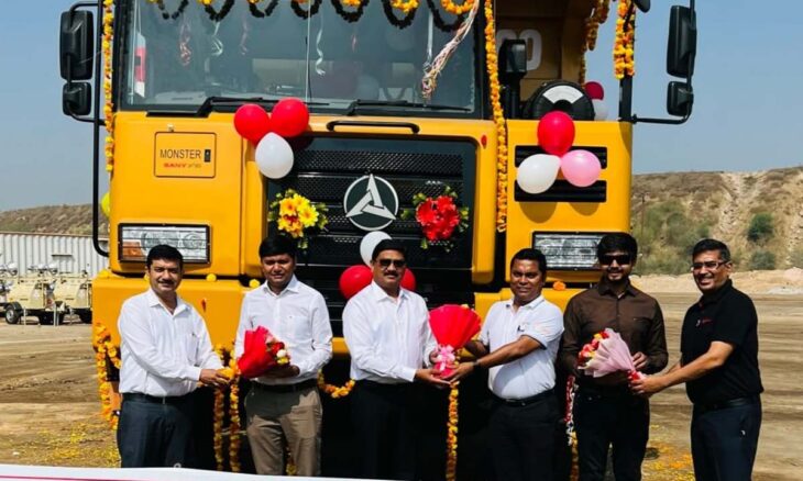 Sany India hands over 200th Dump Truck to Durga Infra Mining