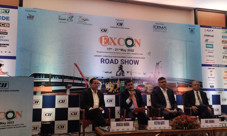 CII EXCON - South Asia’s largest construction equipment show to be held in Bengaluru