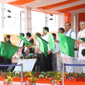PM Modi flags off Assam’s first Vande Bharata Express