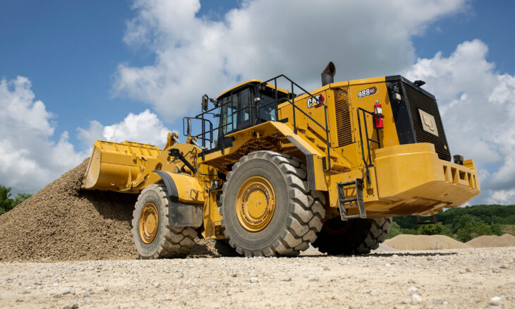 Cat 988 GC wheel loader offers lower fuel and maintenance costs ...