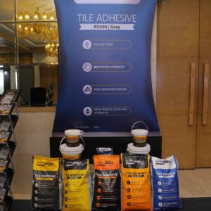 Hindware Tiles forays into Tile Adhesive Industry and unveils exciting new Tiles Product Line