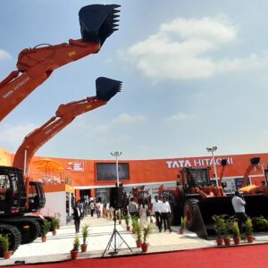 Tata Hitachi sets a new standard at EXCON 2023, introducing advanced electric machines and unveiling four revolutionary models.