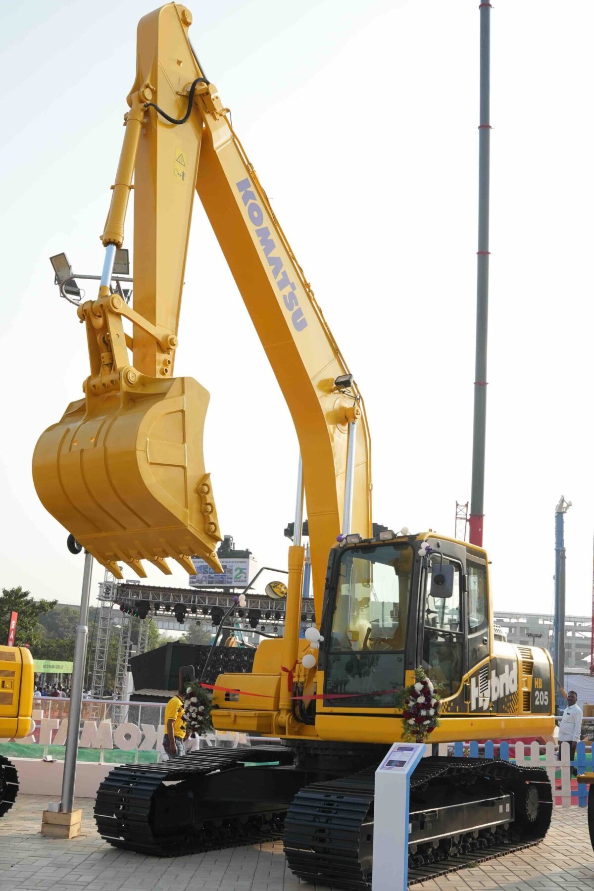 Komatsu and L&T at Excon 2023