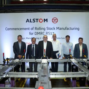 Alstom has ceremoniously kickstarted the production of Metropolis trainsets for the Delhi Metro Rail Corporation (DMRC) Phase IV.