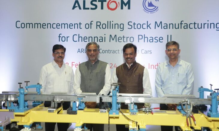 Alstom begins production of driverless Metropolis trains for Chennai Metro Phase II, promising a revolution in comfort and safety.