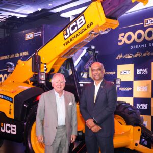 JCB India hits a major milestone with its 5,00,000th construction equipment unit, showcasing its significant impact locally and globally.