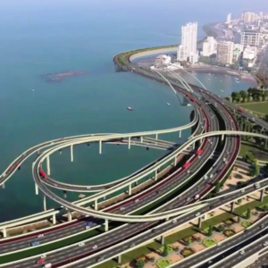Maharashtra CM inaugurates phase one of Mumbai Coastal Road Project