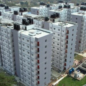 Magicrete has announced the completion of India’s first mass housing project in Ranchi, employing the 3D Modular Precast Construction System.