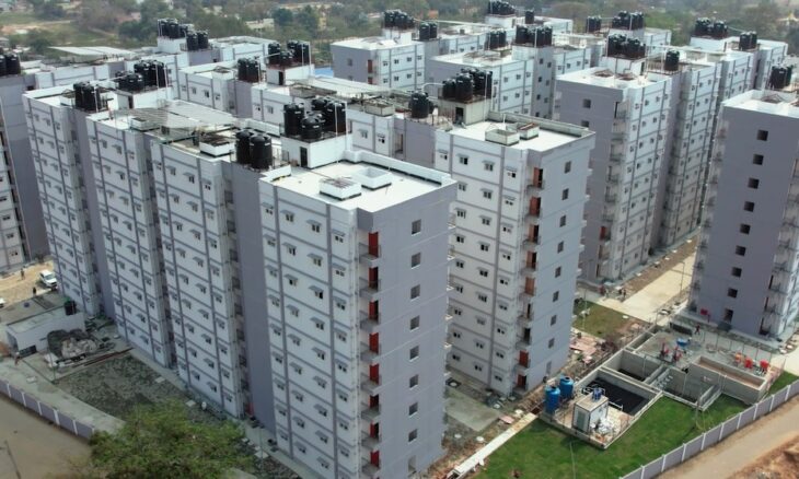 Magicrete has announced the completion of India’s first mass housing project in Ranchi, employing the 3D Modular Precast Construction System.