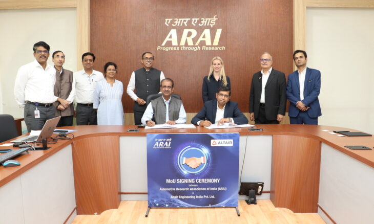 The MoU between Altair and ARAI represents a groundbreaking step towards revolutionizing the automotive and heavy engineering sectors.