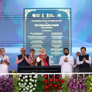 PM Modi Lays Foundation Stone for Vadhavan Port in Maharashtra