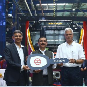 Alstom delivers first Made-in-India metropolis train for Delhi Metro phase IV expansion