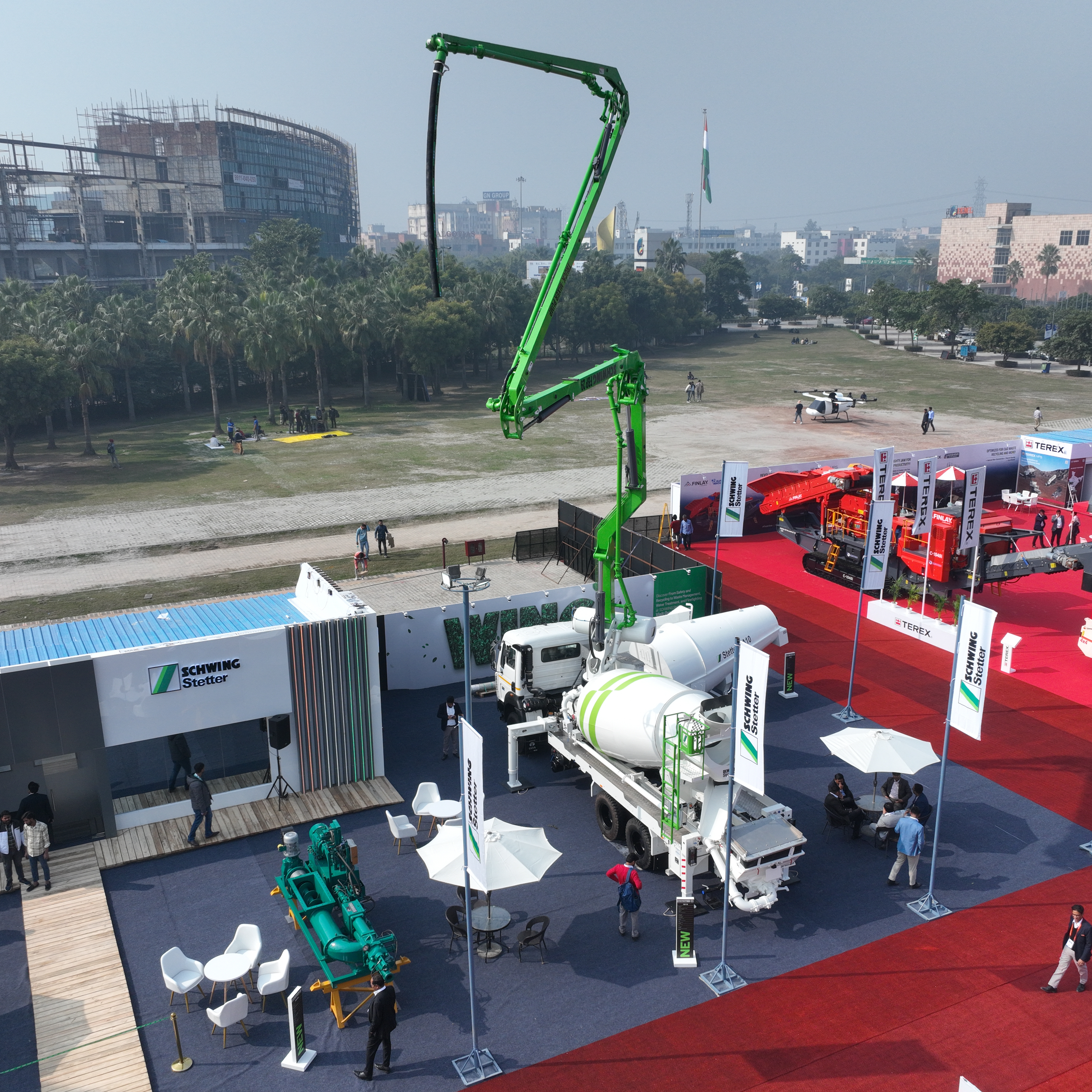 Schwing Stetter India showcases sustainable innovations at Bharat Mobility Global Expo 2025