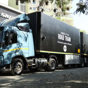 Volvo Trucks launches India’s first Road Train