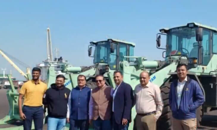 DPA Kandla advances green port operations with electric wheel loaders