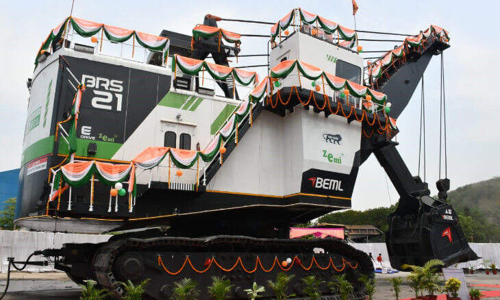 BEML Unveils India’s Largest Indigenous Electric Rope Shovel