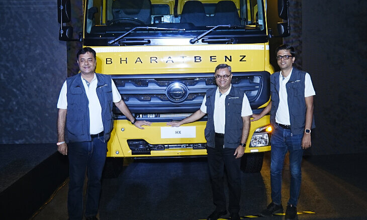 BharatBenz Rolls Out New HX & Torqshift Range for Construction & Mining