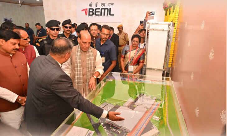 BEML breaks ground on Rs 1,800 crore BRAHMA Rail Manufacturing Hub in Madhya Pradesh