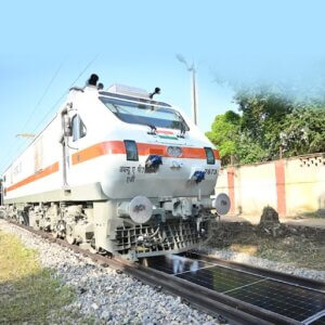 Railways unveils track-integrated solar panels at BLW