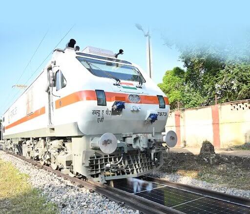 Railways unveils track-integrated solar panels at BLW