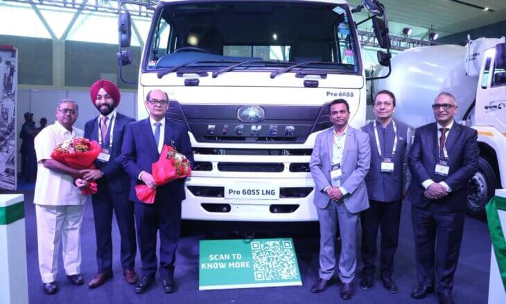 Eicher Trucks & Buses showcases sustainable heavy-duty range at Cement Expo