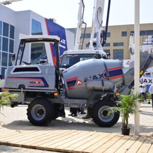 AJAX Engineering unveils UDAAN compact concreting solution at EXCON 2025
