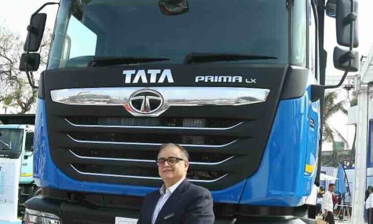 Rajesh Kaul Vice President and Business Head – Trucks, Tata Motors Ltd. at the launch of Prima 3540.K