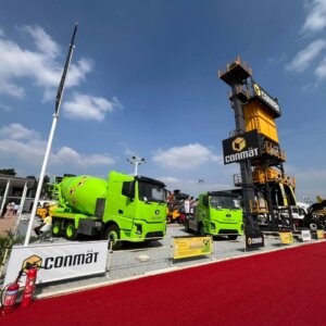 Conmat showcases expanded portfolio and electric innovations at EXCON 2025
