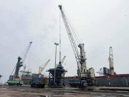 VOC Port receives first clinker shipment under MoU With Ambuja Cement