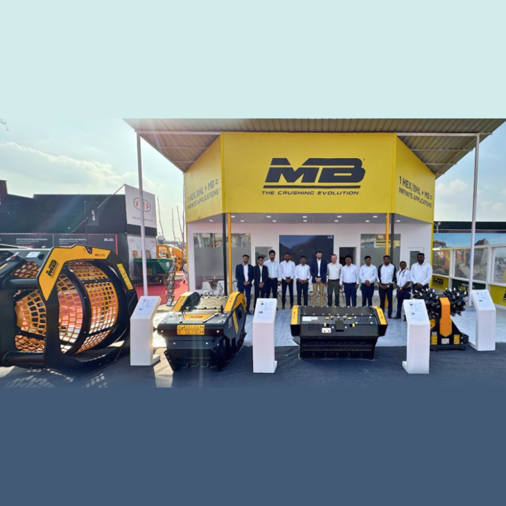 MB Crusher India reinforces solution-led approach at EXCON 2025
