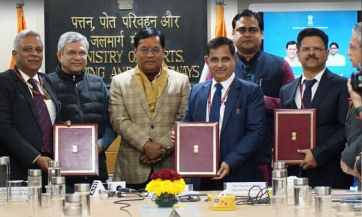 SCI and PSUs sign MoU to establish Bharat Container Shipping Line