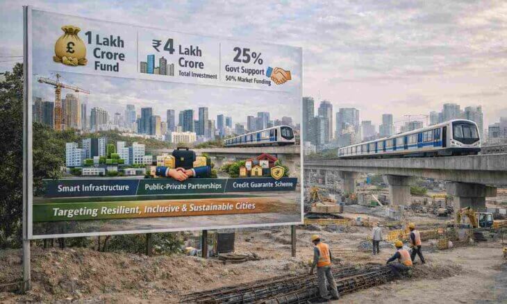 Cabinet Approves Rs 1 Lakh Crore Urban Challenge Fund