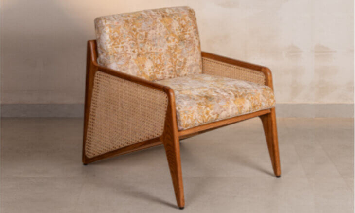 Studio by Agni introduces Udaipur armchair with craft-led design approach