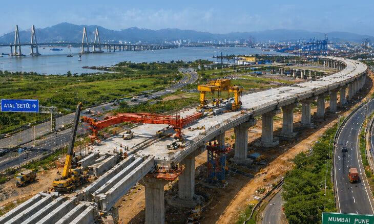 MMRDA advances Atal Setu–Mumbai–Pune Expressway connector with strong construction progress