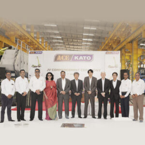 ACE and KATO forge joint venture to manufacture advanced mobile cranes in India