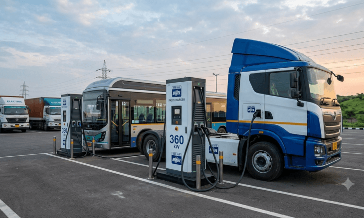 BHEL to develop indigenous 360 kW fast chargers for heavy electric vehicles