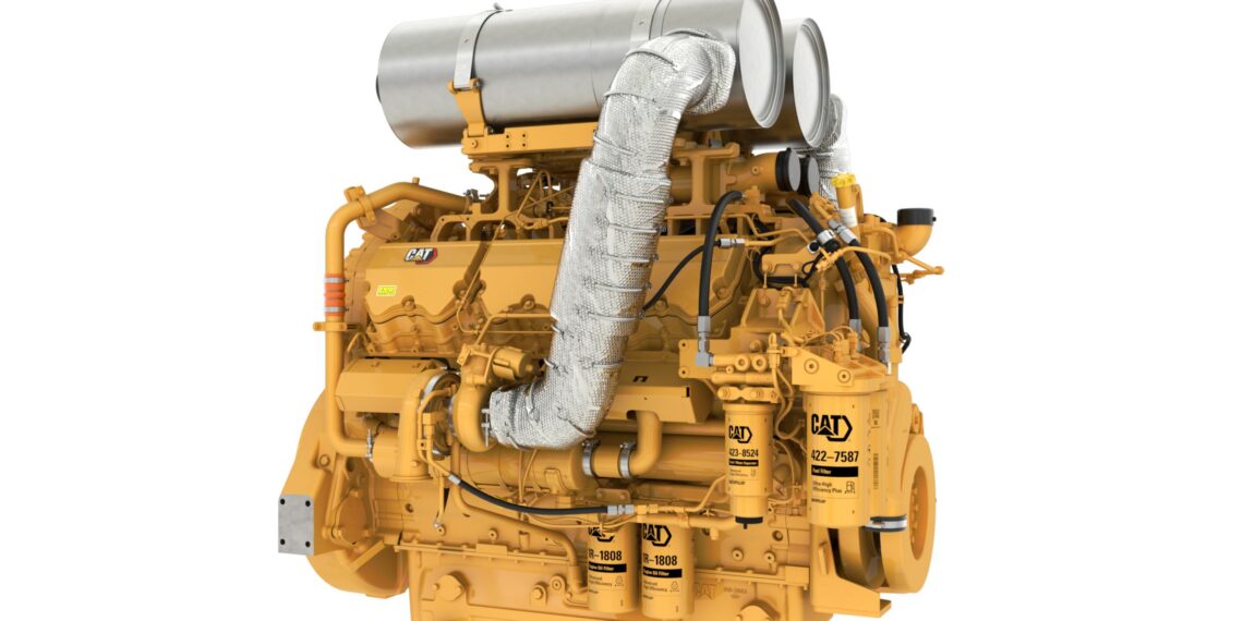 Caterpillar Cat C32B diesel engine for heavy construction and mining equipment