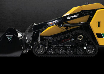 Vermeer ML180 mini loader with advanced electric over-hydraulic controls and suspension system