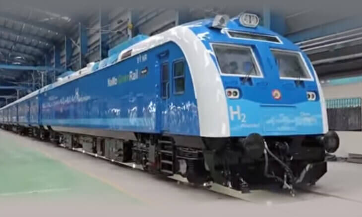 India launches first indigenous hydrogen-powered train