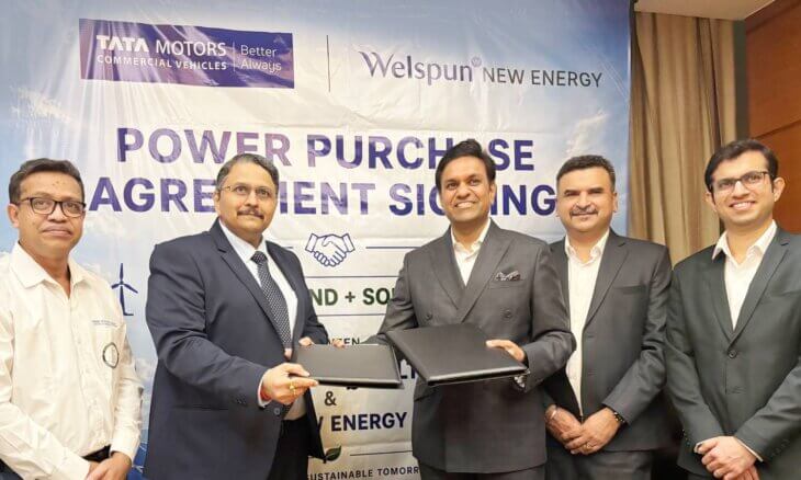 Tata Motors, Welspun Renewable Energy partner for 86 MW wind-solar hybrid project