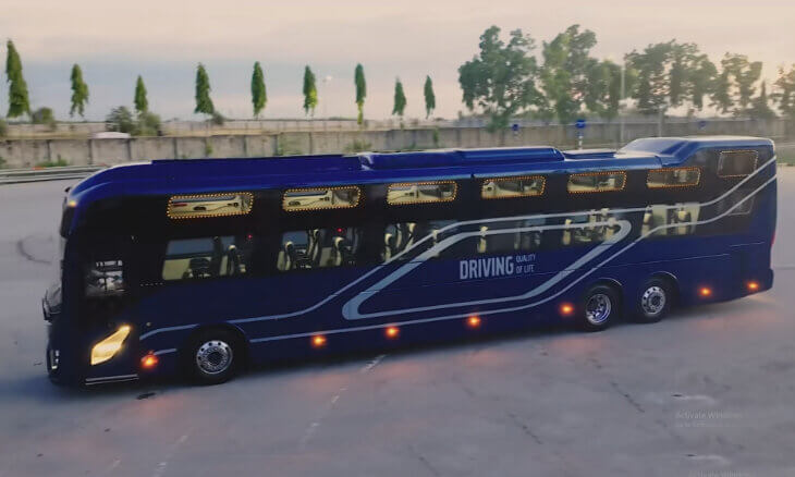 Volvo expands 9600 coach range with integrated seater-sleeper variant